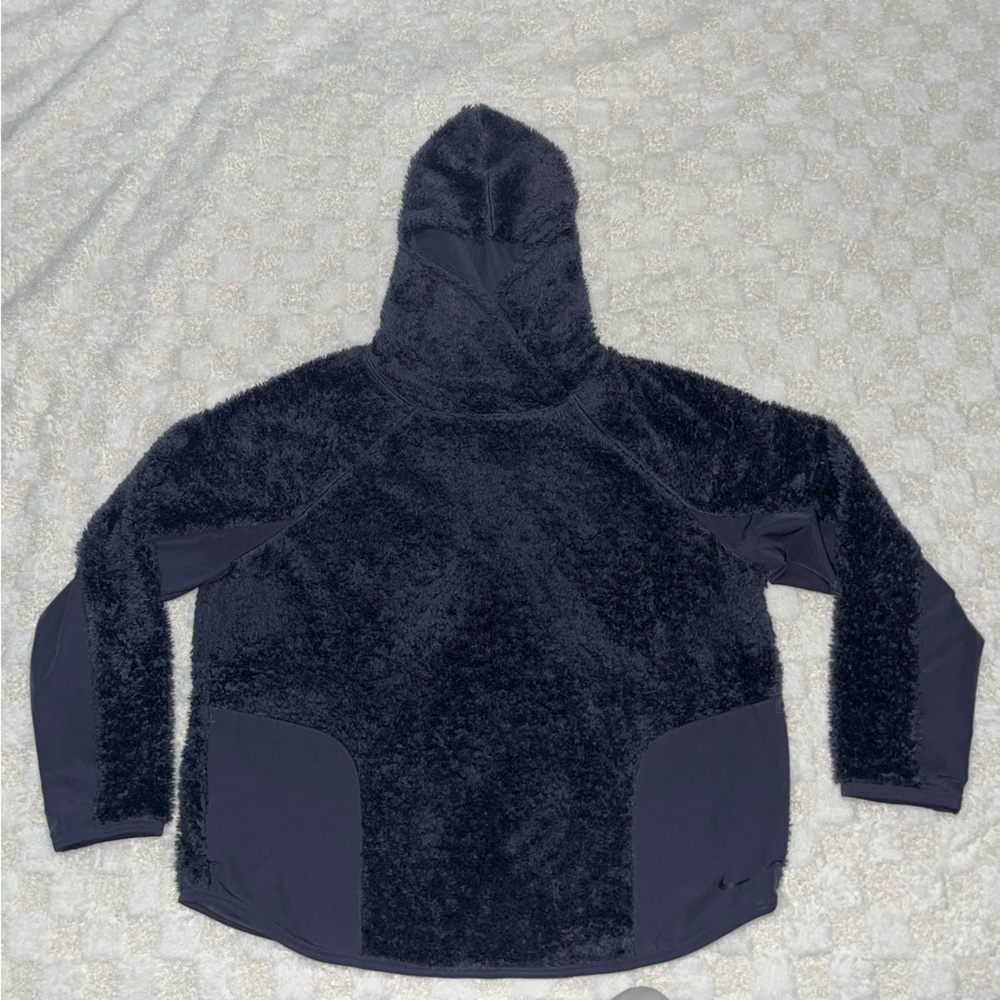 Women’s Nike Sherpa Therma Fleece Pullover Training Hoodie • Size XLarge